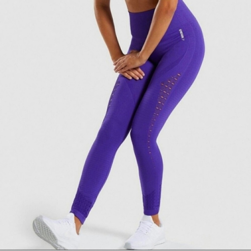 Gymshark Vital Seamless Leggings Purple Large